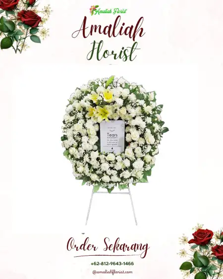 Krans Bunga Duka Parengan