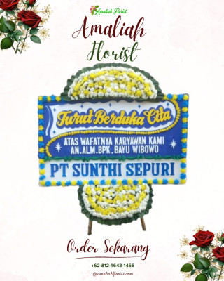 Papan Bunga Duka di Parengan